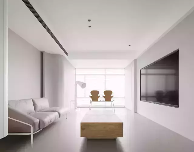 Modern living room dining room