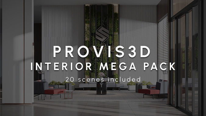 Provis3D Interior Mega  Pack  3D Model Collection