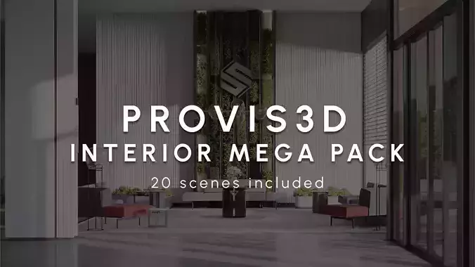 Provis3D Interior Mega  Pack  3D Model Collection