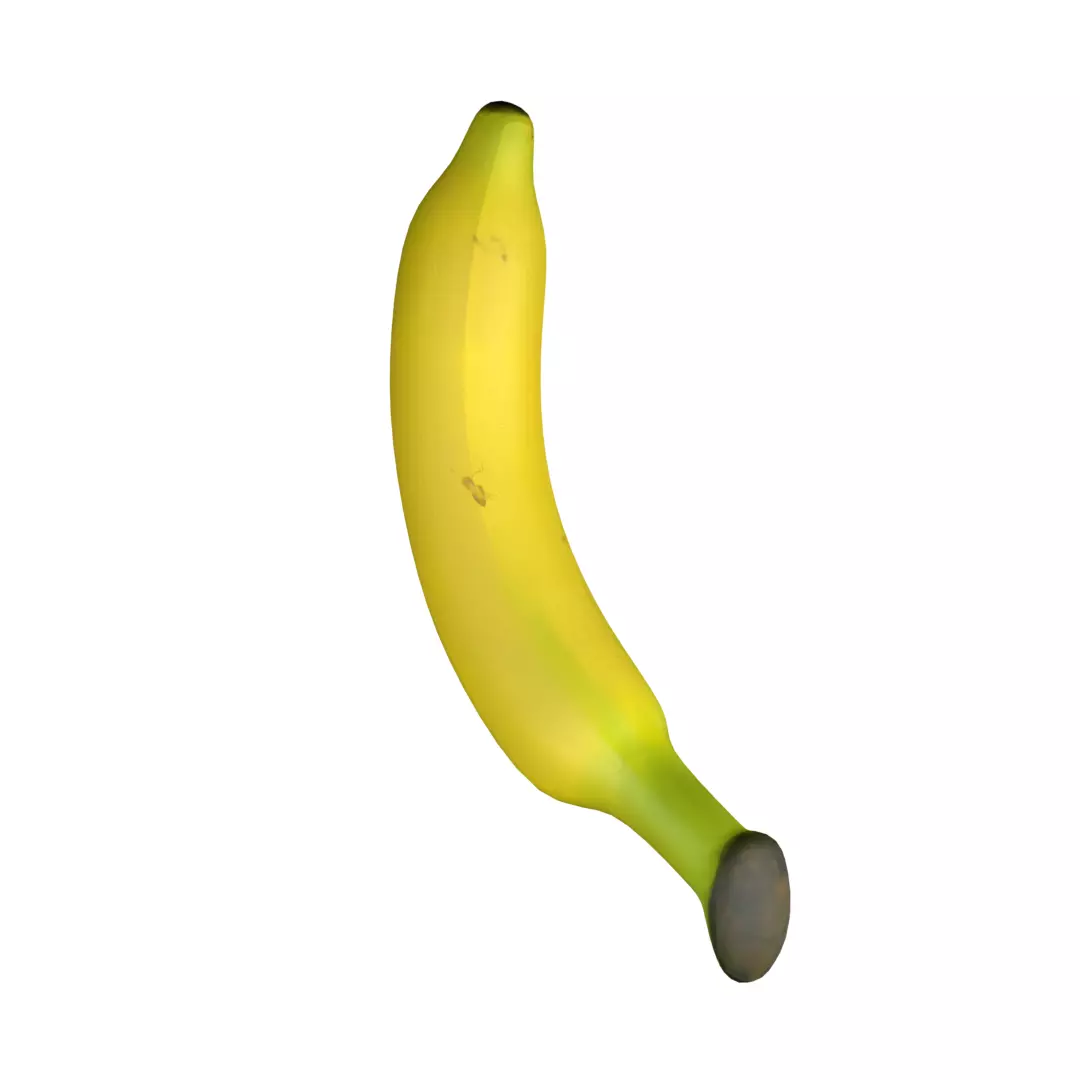 Banana Rigged and Animated 3D model_0