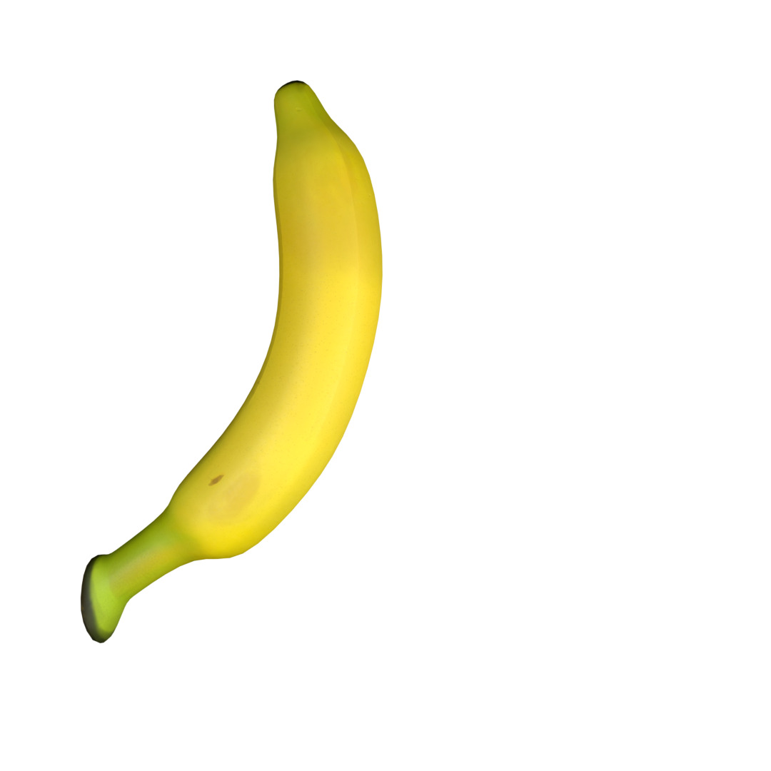 Banana Rigged and Animated 3D model_52