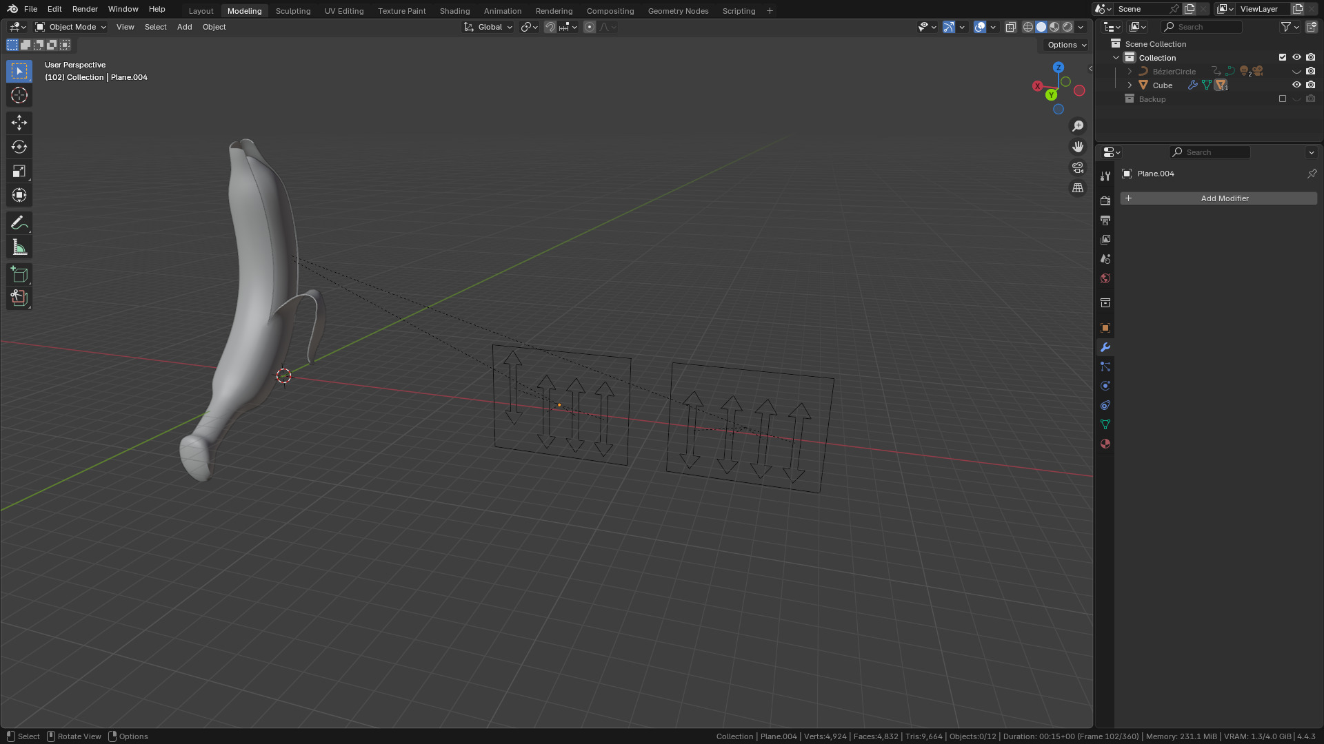 Banana Rigged and Animated 3D model_53