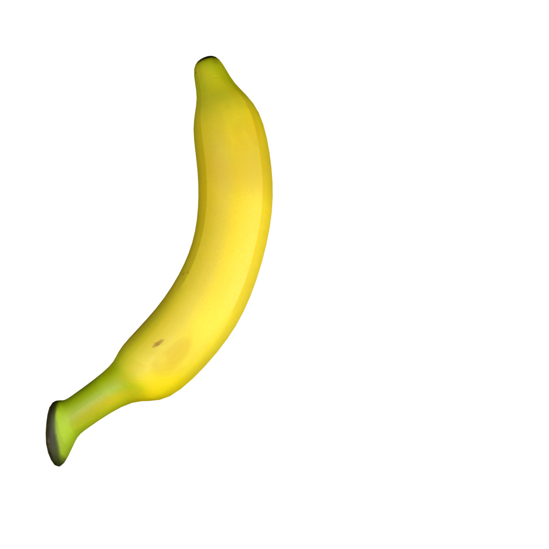 Banana Rigged and Animated 3D model_49