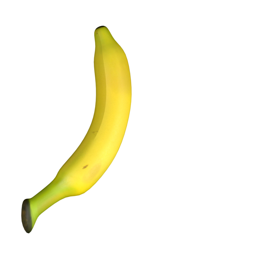 Banana Rigged and Animated 3D model_12