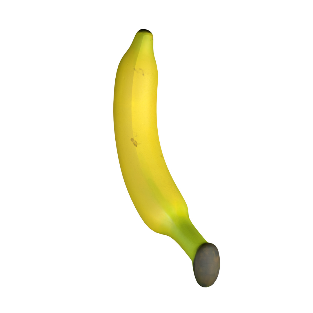 Banana Rigged and Animated 3D model_3