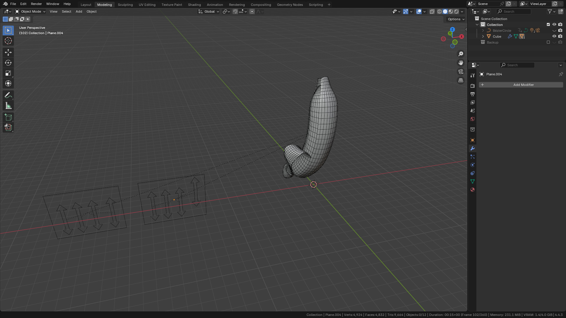 Banana Rigged and Animated 3D model_56