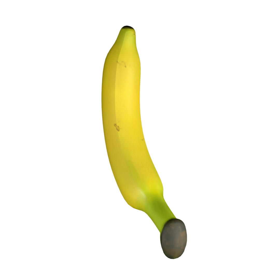 Banana Rigged and Animated 3D model_4