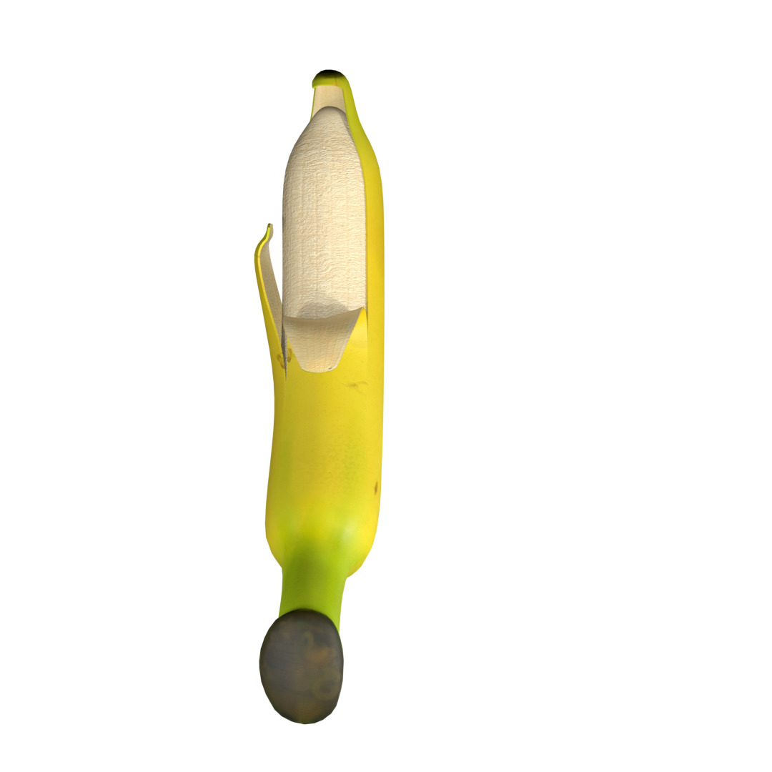 Banana Rigged and Animated 3D model_38