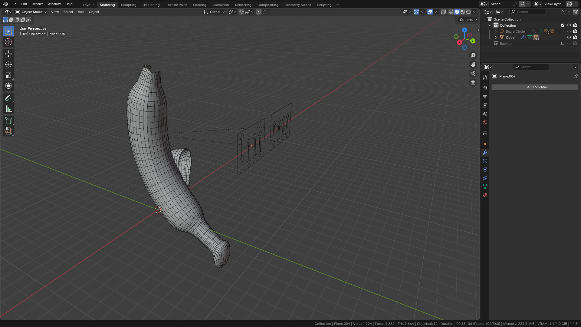 Banana Rigged and Animated 3D model_55
