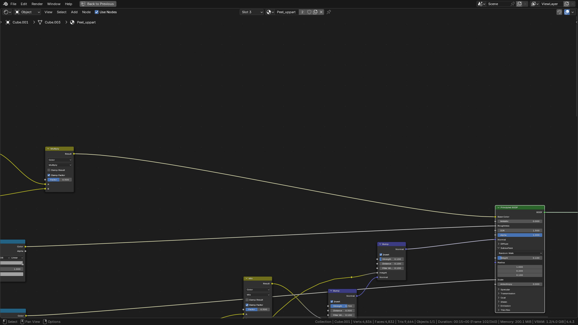 Banana Rigged and Animated 3D model_65