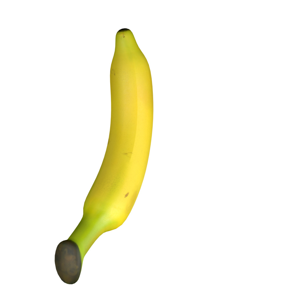 Banana Rigged and Animated 3D model_10