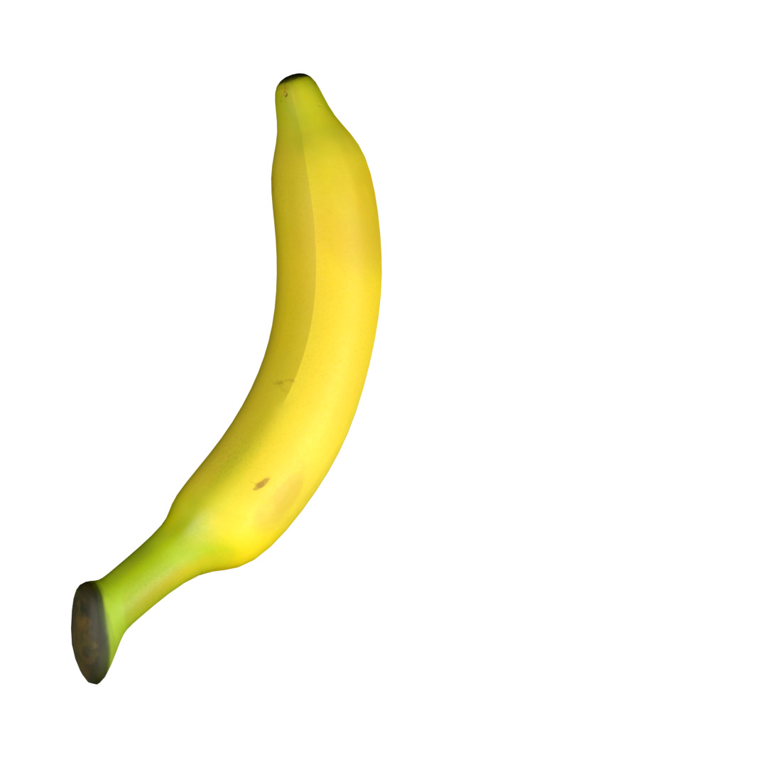 Banana Rigged and Animated 3D model_11