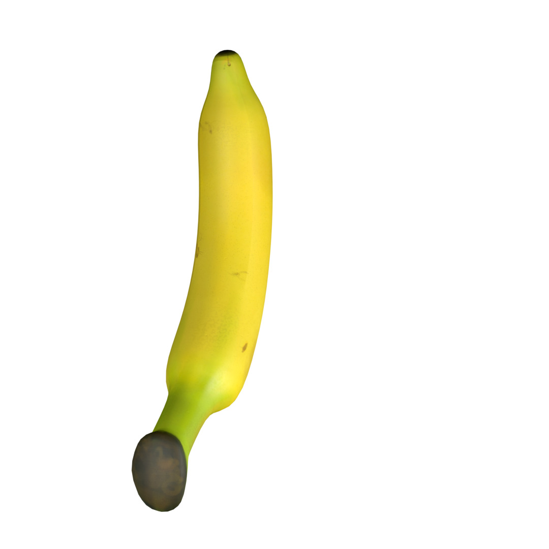 Banana Rigged and Animated 3D model_8