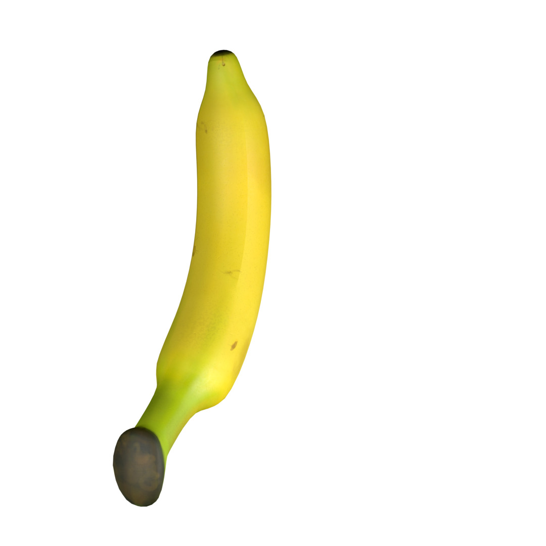 Banana Rigged and Animated 3D model_9