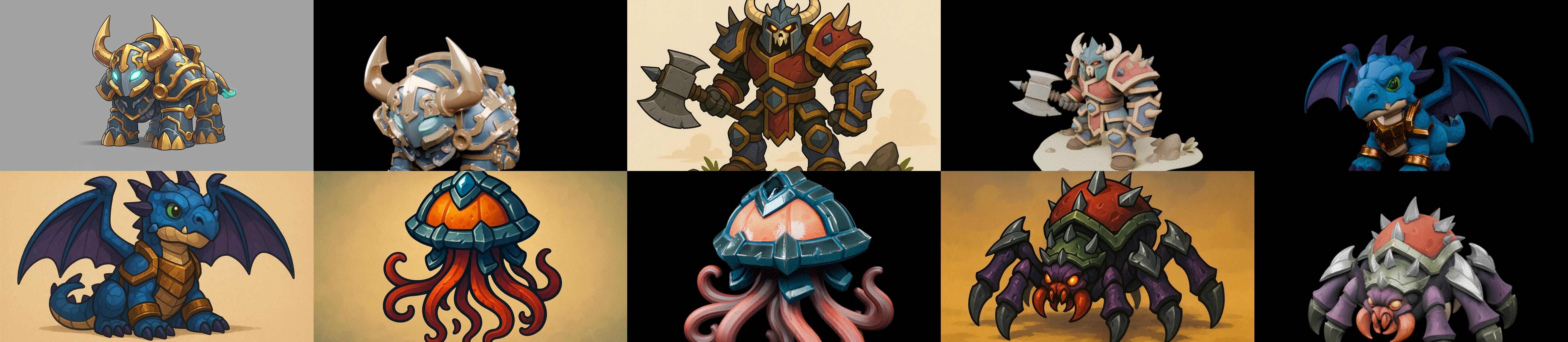 MountWorld bundle 63 pack 100 glb Low-poly 3D model_5