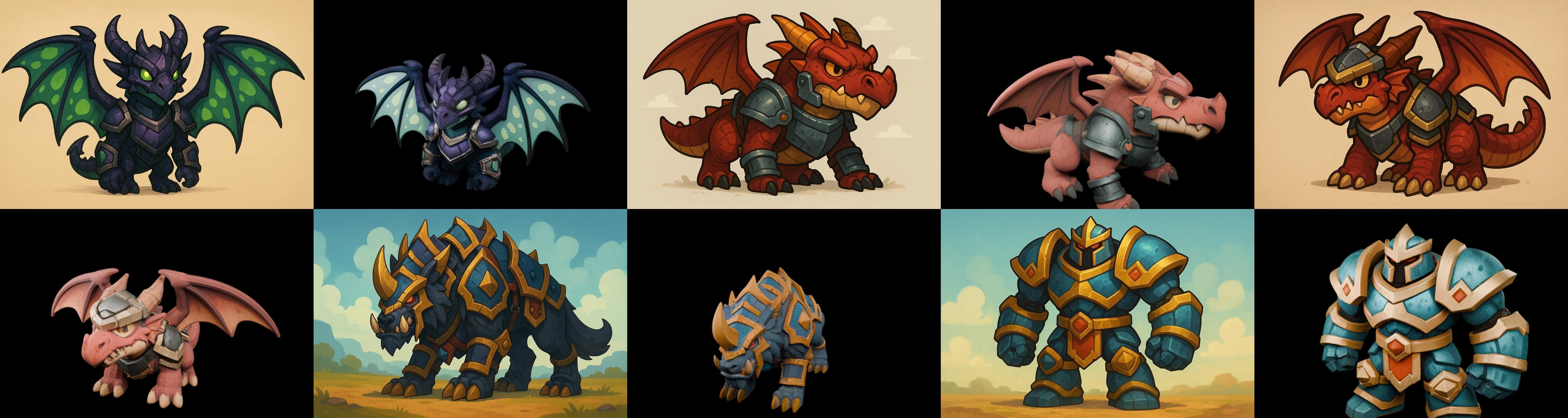 MountWorld bundle 63 pack 100 glb Low-poly 3D model_19