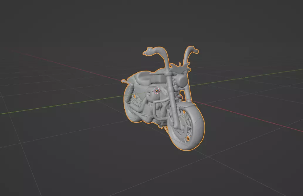 Harley softail streetbob 2019 3D print model