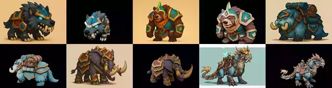 MountWorld bundle 61 pack 100 glb