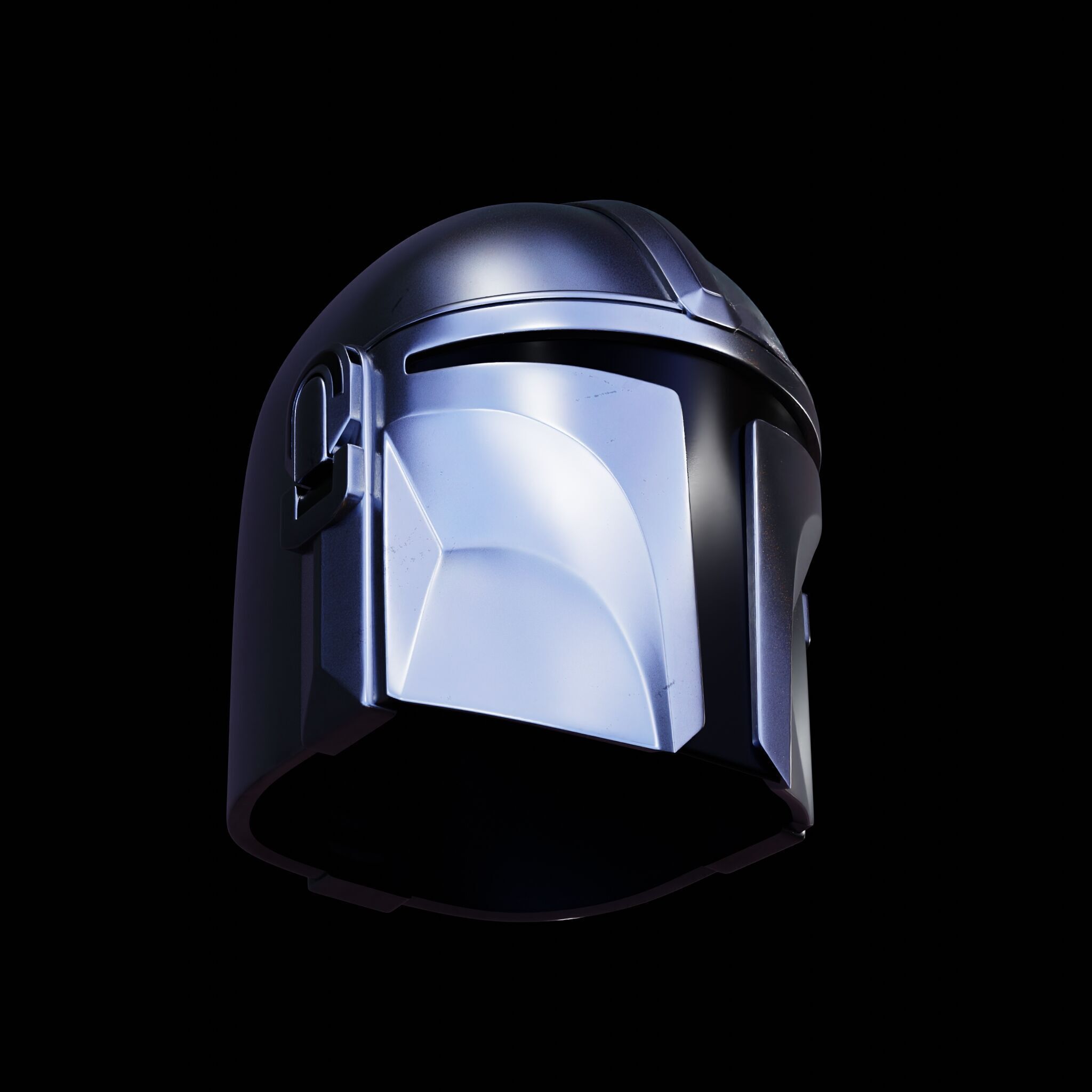 MANDALORIAN HELMET - Lifesize - Fan Art 3D Print Model 3D print model_18