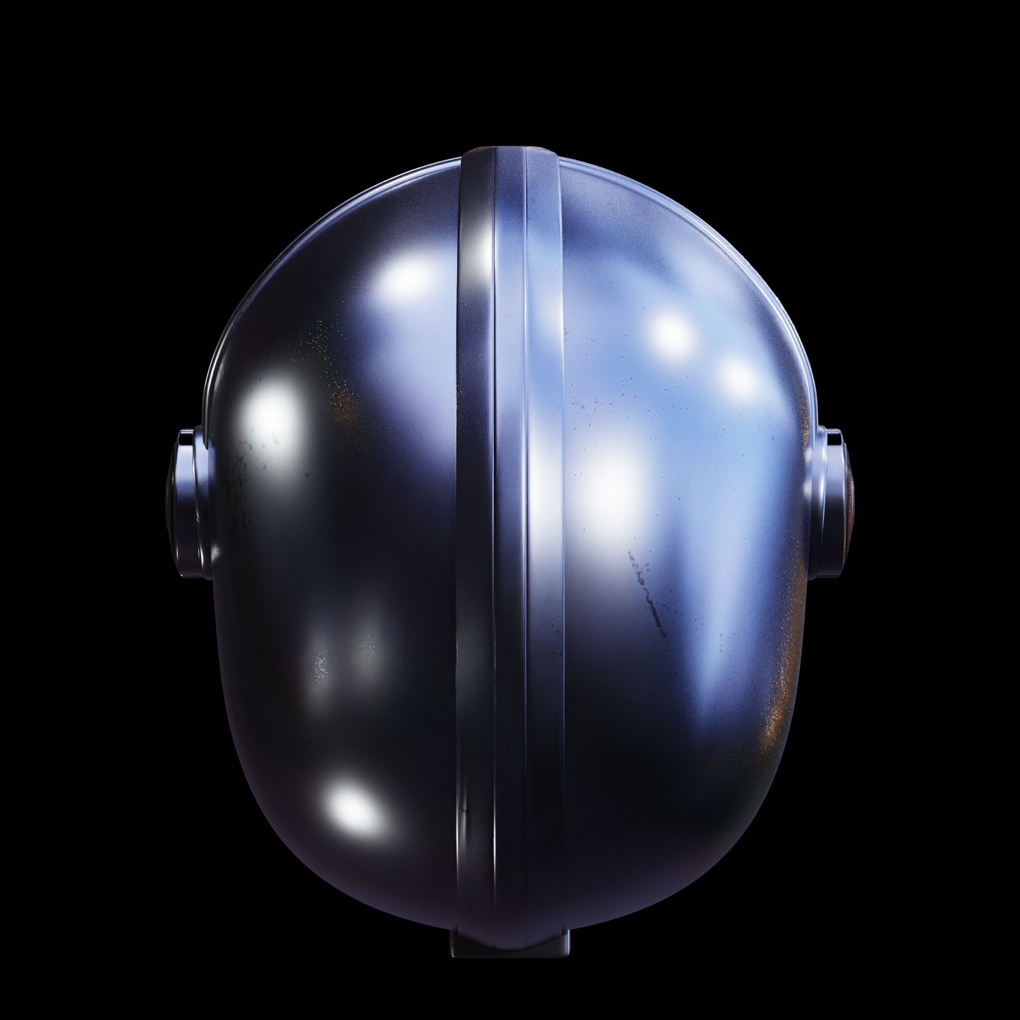 MANDALORIAN HELMET - Lifesize - Fan Art 3D Print Model 3D print model_8