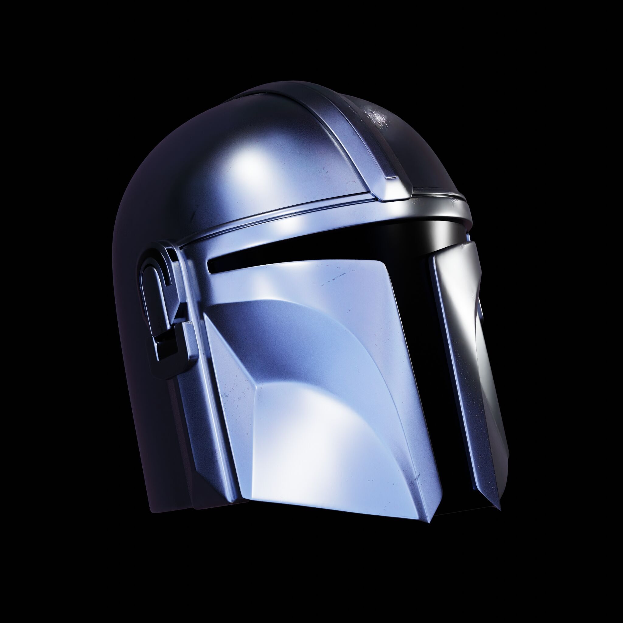 MANDALORIAN HELMET - Lifesize - Fan Art 3D Print Model 3D print model_23