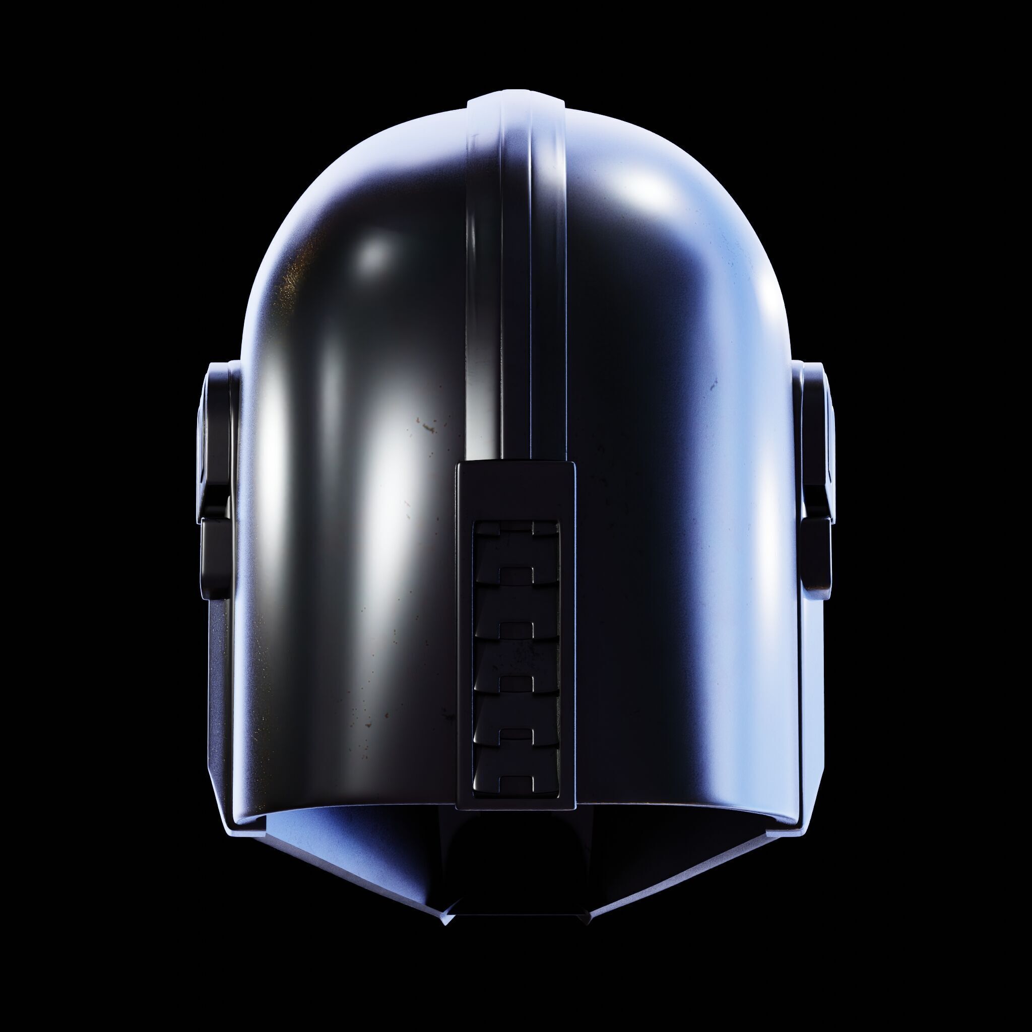 MANDALORIAN HELMET - Lifesize - Fan Art 3D Print Model 3D print model_9