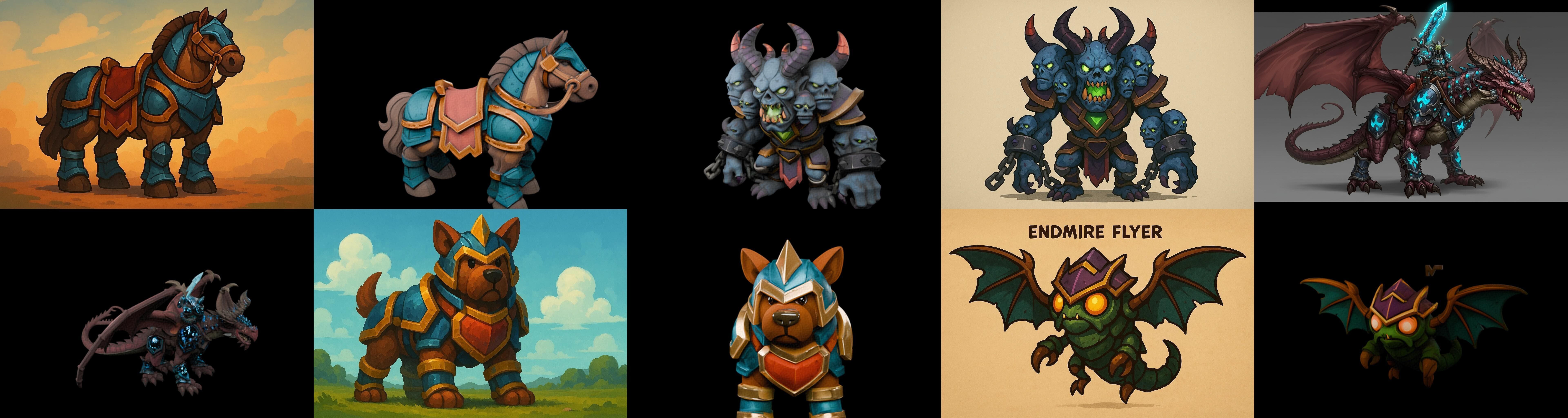 MountWorld bundle 60 pack 100 glb Low-poly 3D model_13