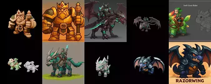 MountWorld bundle 59 pack 100 glb