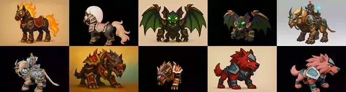 MountWorld bundle 58 pack 100 glb