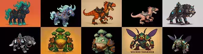 MountWorld bundle 57 pack 100 glb