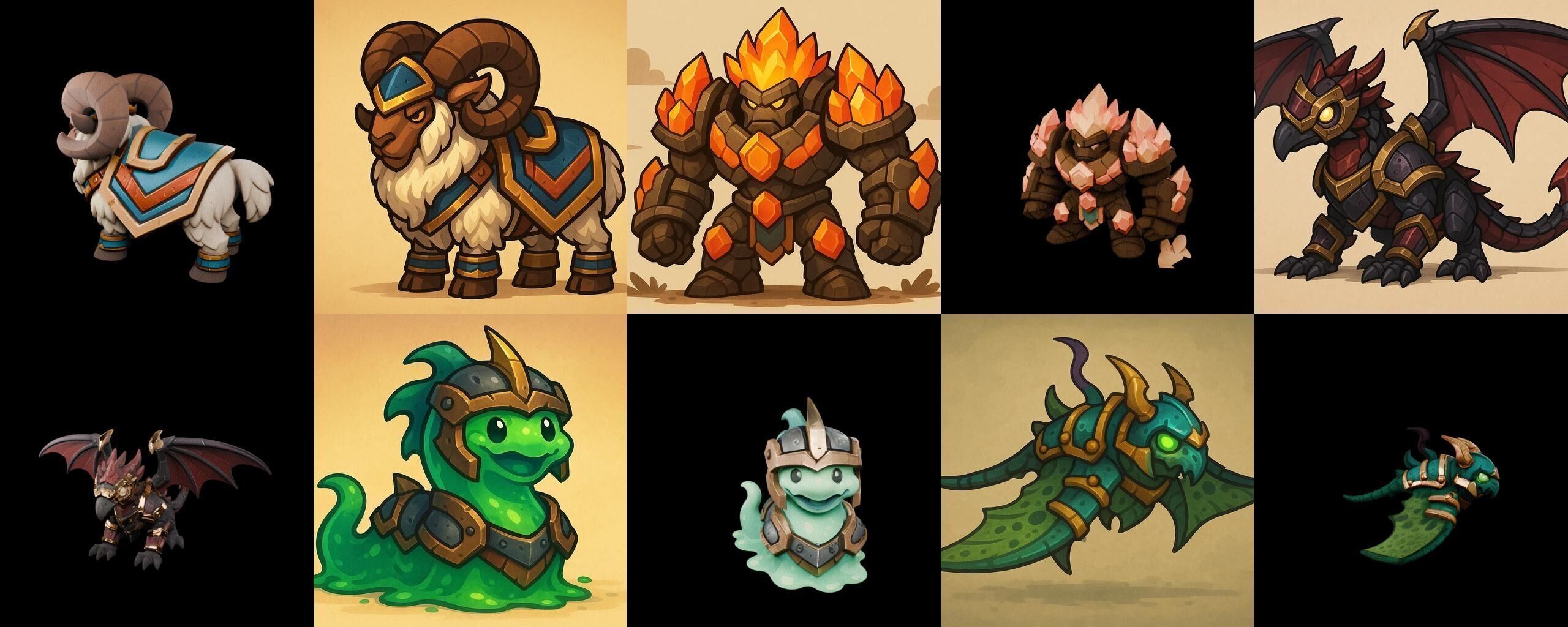 MountWorld bundle 57 pack 100 glb Low-poly 3D model_3