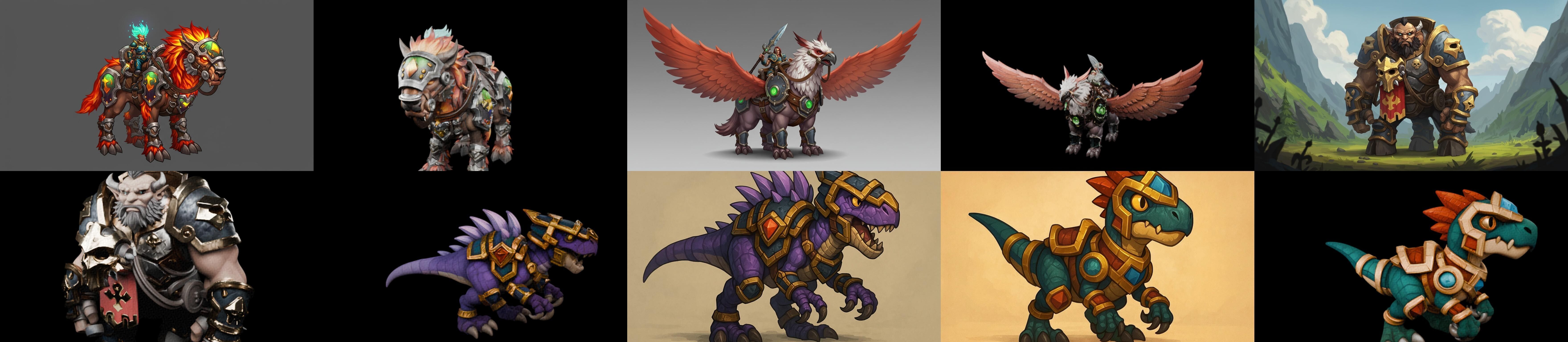 MountWorld bundle 57 pack 100 glb Low-poly 3D model_4