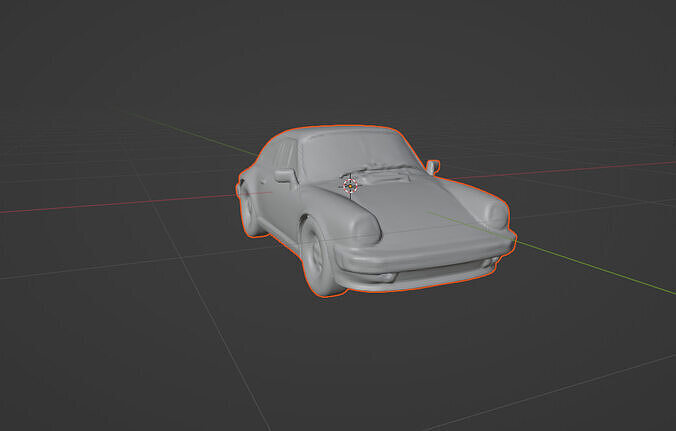 Porsche 911 3D print model