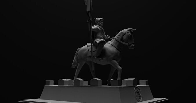 Shivaji Maharaj 3D print model