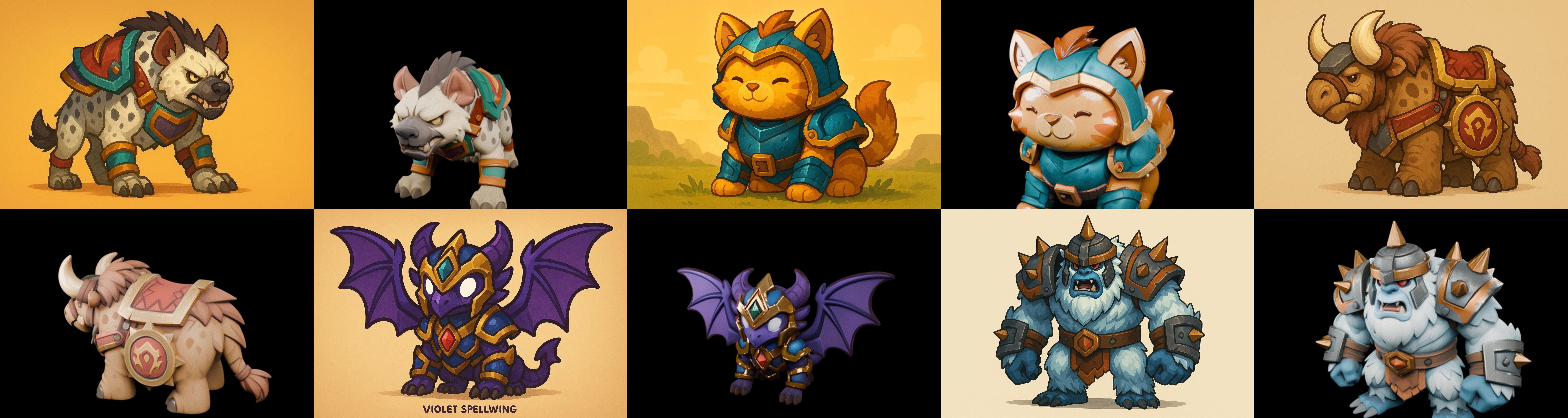 MountWorld bundle 55 pack 100 glb Low-poly 3D model_13