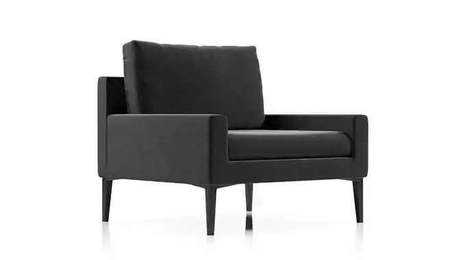 Amura Luca Scacchetti Elsa Armchair 3D model