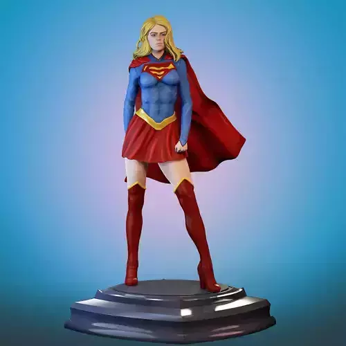 Supergir 3D print model