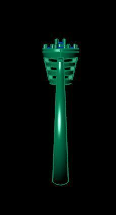 Diamonds Ring for women 3D print model_12