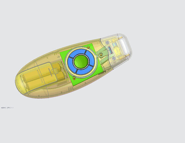facial cleansing brush 3D print model