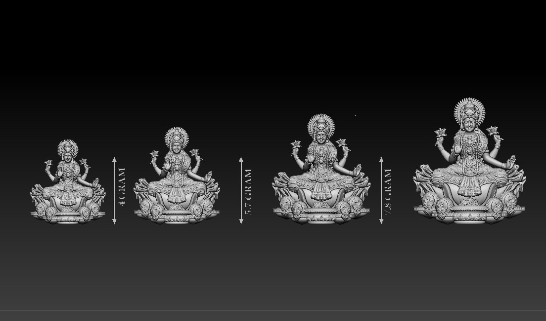 Laxmi Mata 3D print model 3D print model_1