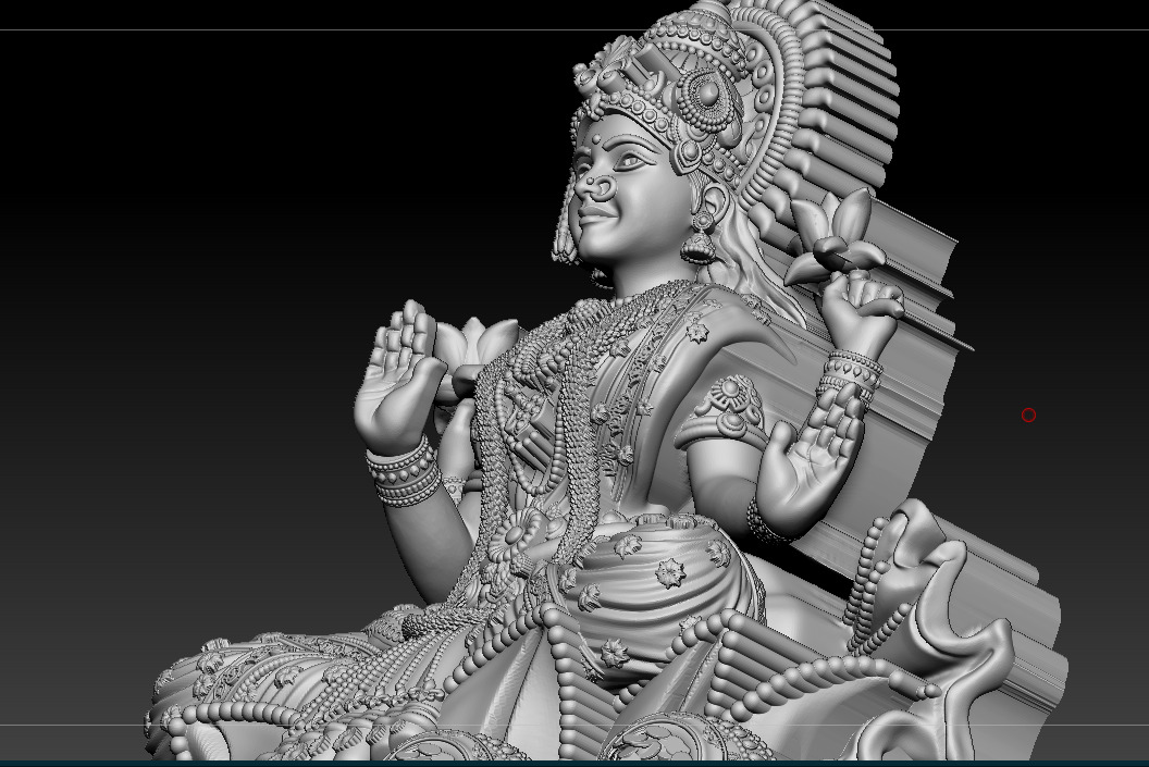 Laxmi Mata 3D print model 3D print model_21