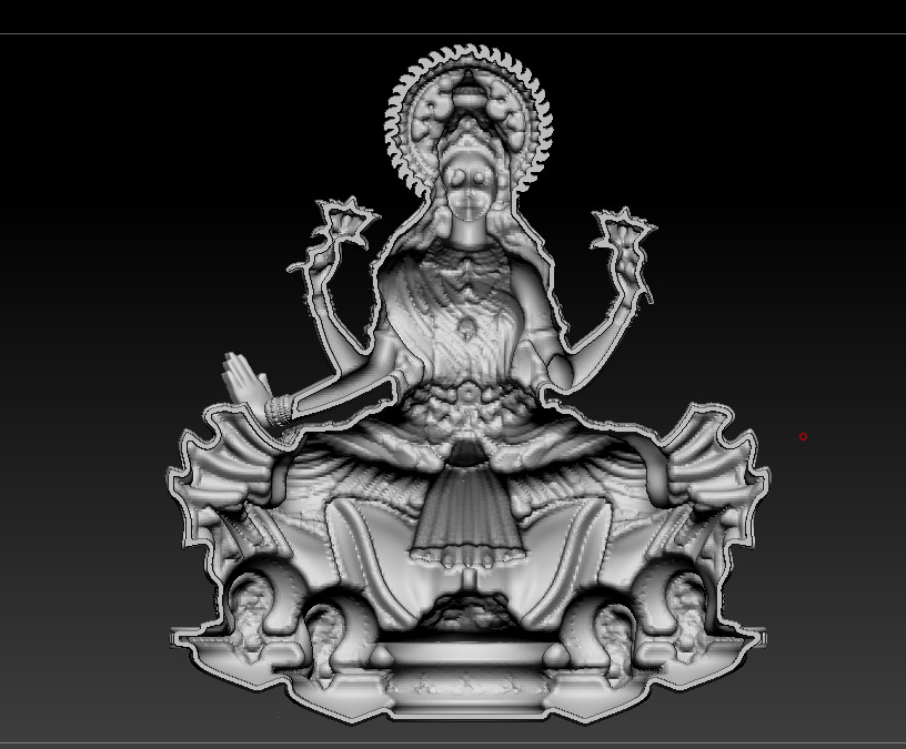 Laxmi Mata 3D print model 3D print model_12