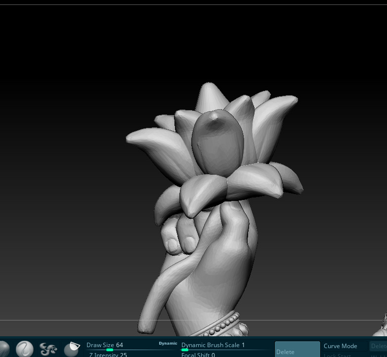 Laxmi Mata 3D print model 3D print model_18
