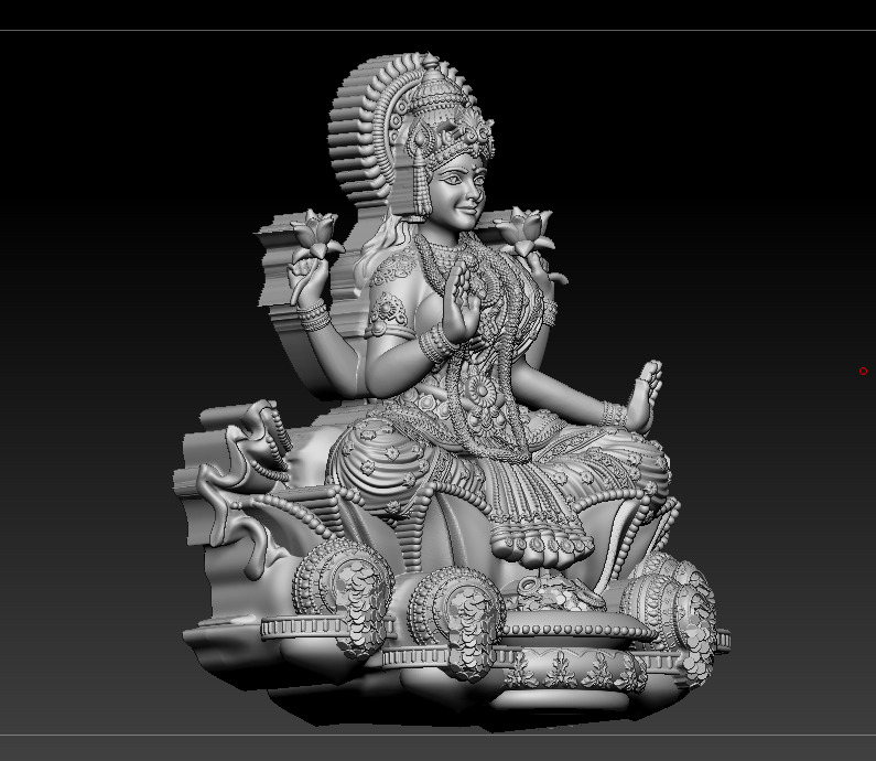 Laxmi Mata 3D print model 3D print model_15