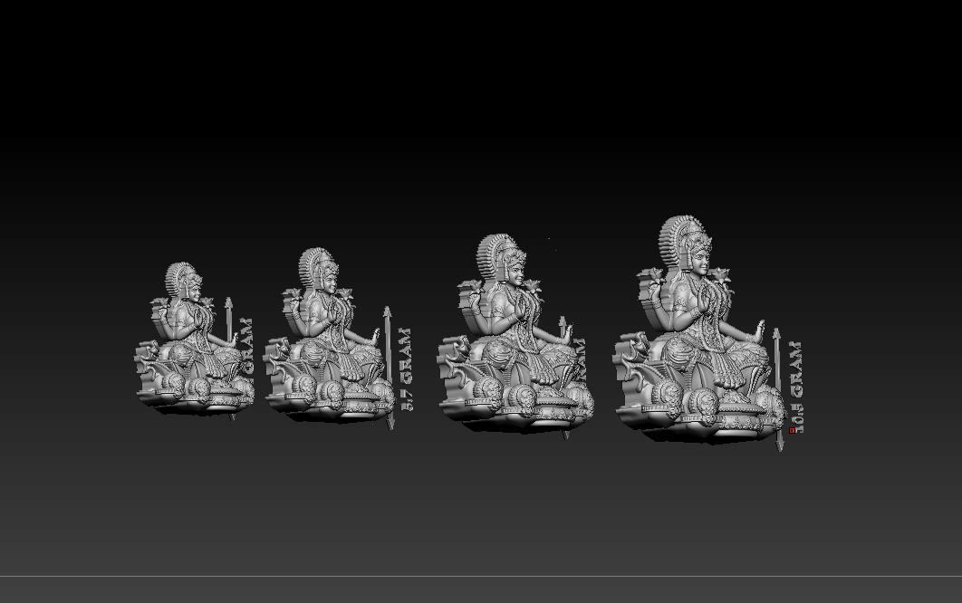 Laxmi Mata 3D print model 3D print model_7