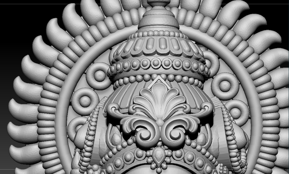 Laxmi Mata 3D print model 3D print model_19