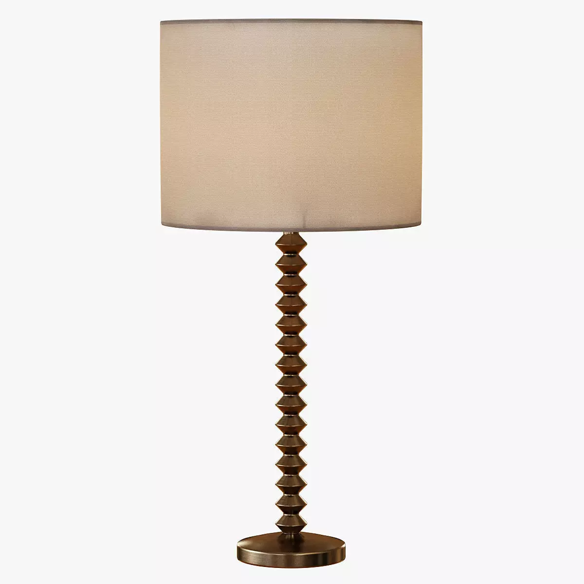 Candlestick Table Lamp 3D model_0