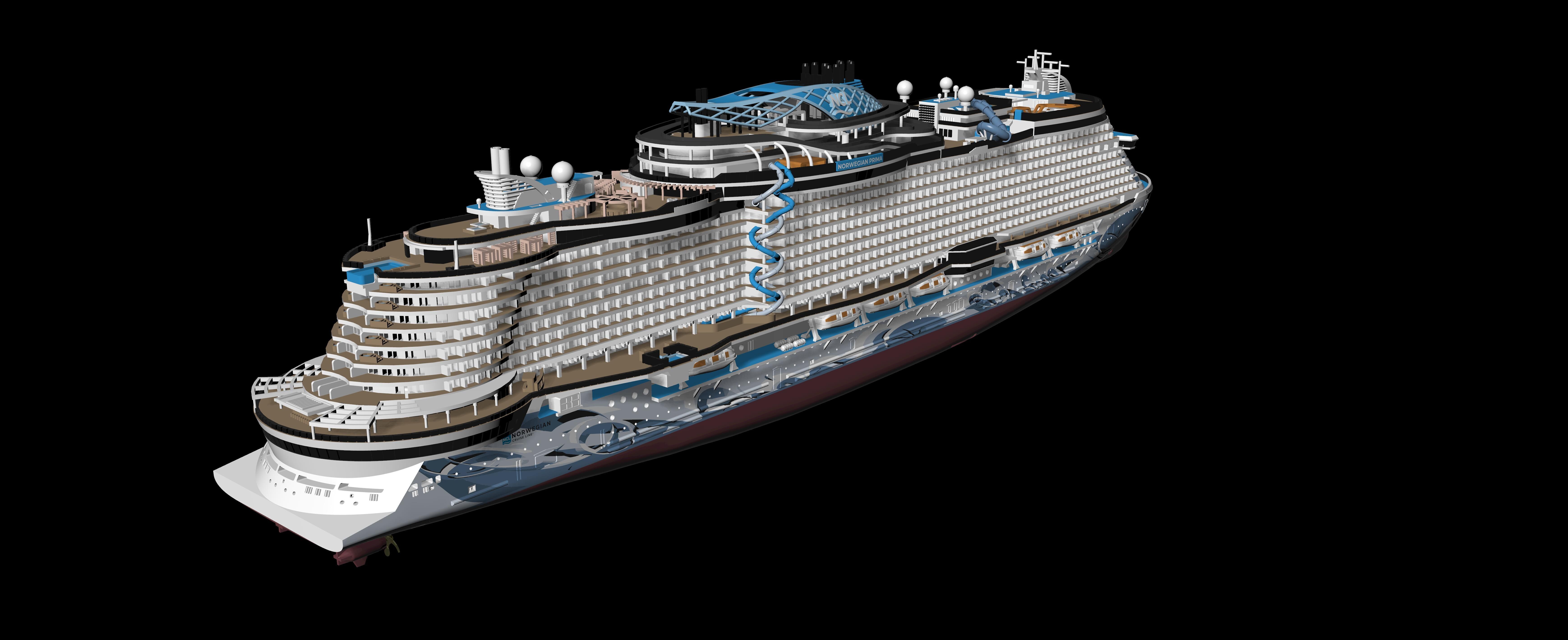 NCL NORWEGIAN PRIMA print-ready model 3D print model_5