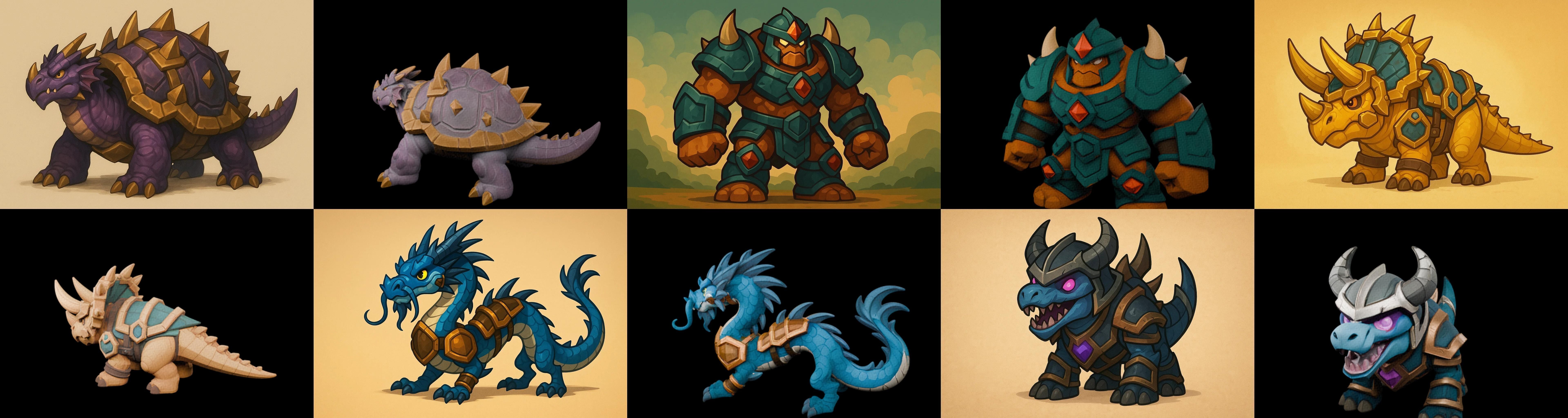 MountWorld bundle 47 pack 100 glb Low-poly 3D model_16