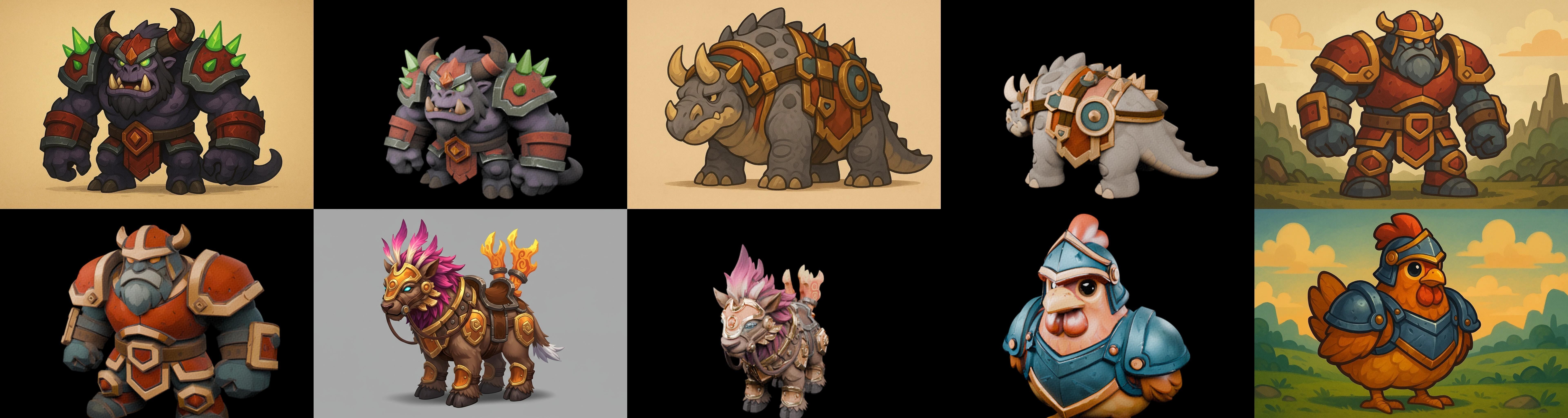 MountWorld bundle 47 pack 100 glb Low-poly 3D model_15